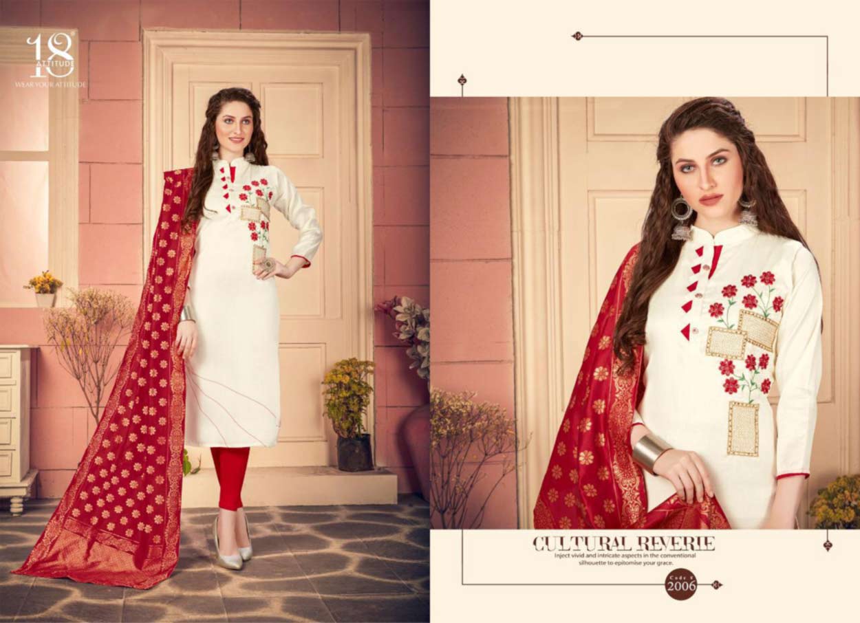 18-Attitude Remi Linen Sartin Wholesale Kurti 18-Attitude Remi Linen Sartin Wholesale Kurti